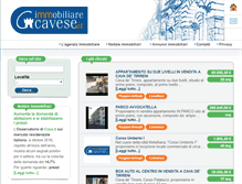 Tablet Screenshot of immobiliarecavese.it